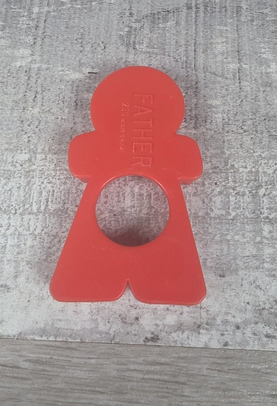 Cookie or Play Doh Cutters Father 1973 GMFGI Gen Mills 27a